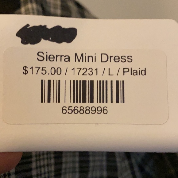 Black and White plaid mini dress from Park & Fifth - Picture 7 of 7